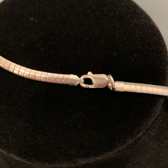 Sterling silver snake 18 inch necklace. NWOT - Picture 3 of 5